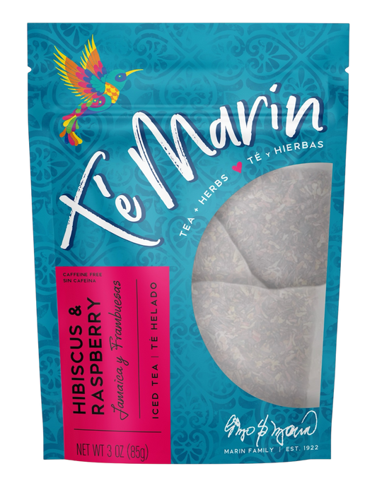 Hibiscus & Raspberry (Iced Tea Pouches) - Té Marin