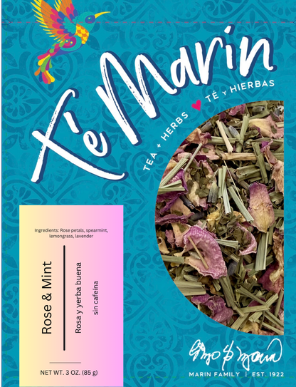 Rose & Mint- Té Marin